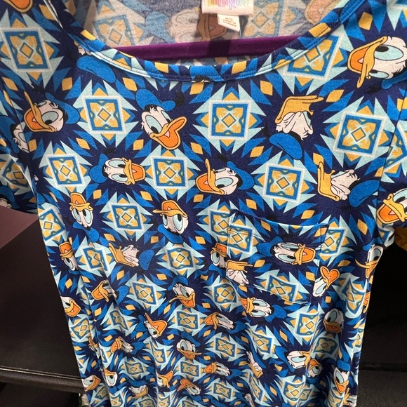 Lularoe Disney Donald Duck Carly Dress Sz XS - Picture 8 of 8